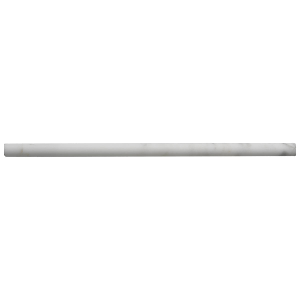Bedrosians Calacatta 0.5" x 12" Honed Cane Marble Tile in White | Item Code MRBCALOROCANE