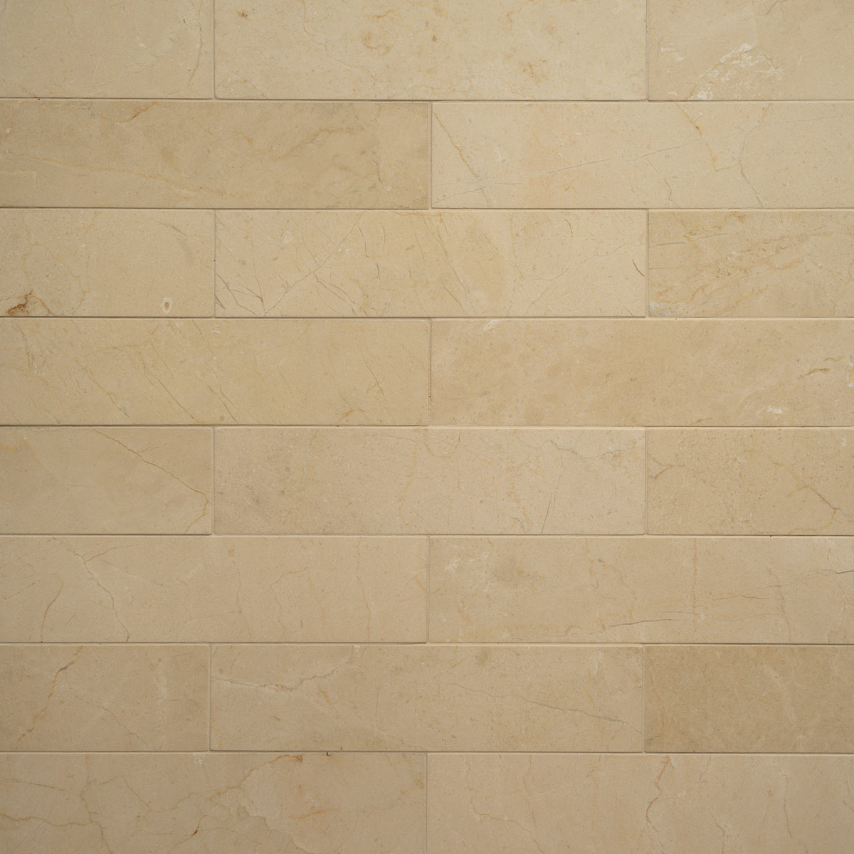 Bedrosians Crema Marfil Select 3" x 12" Floor & Wall Tile | Item Code MRBCREMAR0312H