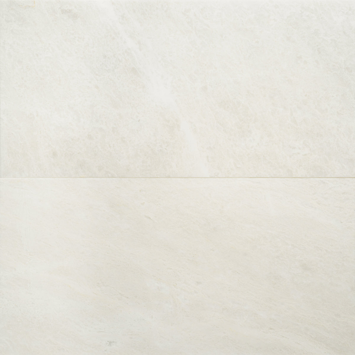 Bedrosians Iceberg White 12" x 24" Brushed Marble Field Tile | Item Code MRBICEBRG1224B