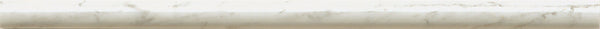 Bedrosians White Carrara 0.75" x 12" Trim | Item Code MRBWHTCARCANE-H