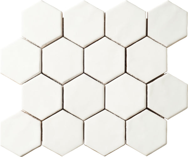Marazzi Artistic Reflections Matte Artic, Hexagon, 3X3, Matte | SKU AE05HEX33MT