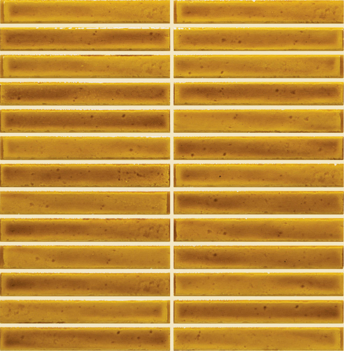 Marazzi Cotto Revival Pollen Crackle, Stacked, 1X6, Glossy | SKU CV55STK16GL