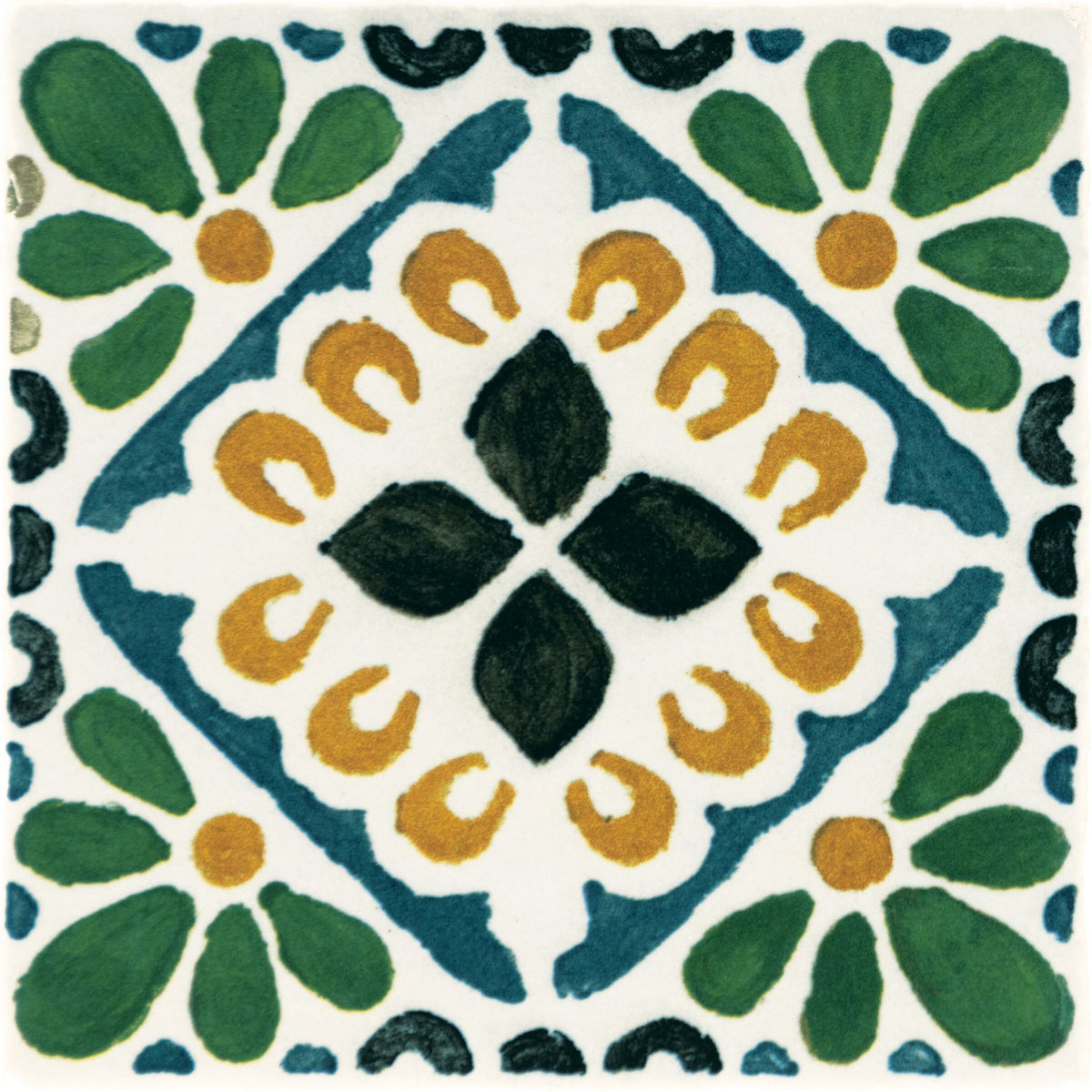 Marazzi Cotto Revival Marbella, Square, Handcrafted, 4X4, Glossy | SKU CV59SQU44HDCGL