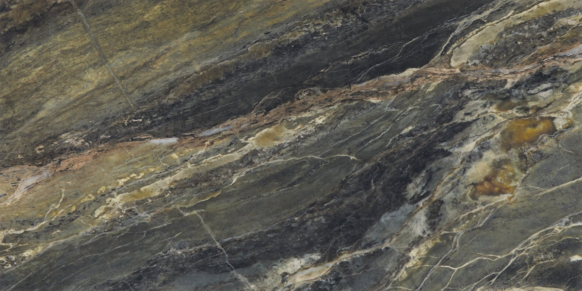 Marazzi Editorial Emerald Cavalli, Rectangle, 24X48, Polished | SKU ED74RCT2448APL