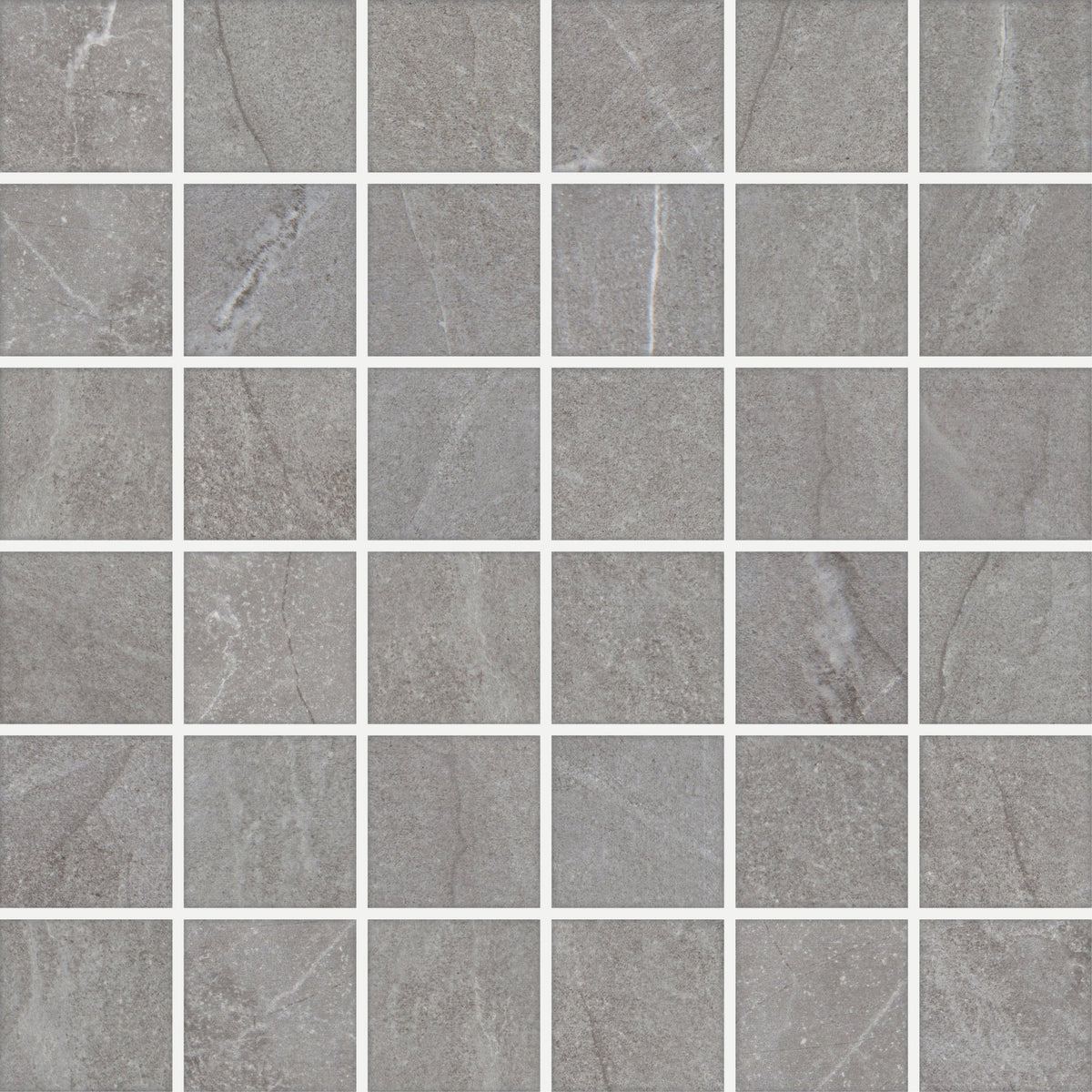 Marazzi Marble Obsession Grigio, Straight Joint, 2X2, Matte | SKU MB2222MS1P2