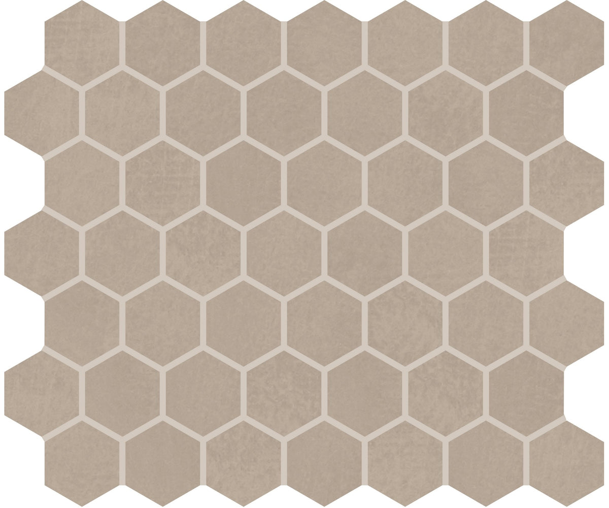 Marazzi Moroccan Concrete Taupe, Hexagon, 1.5, Matte | SKU MC5115HEXMS1P2