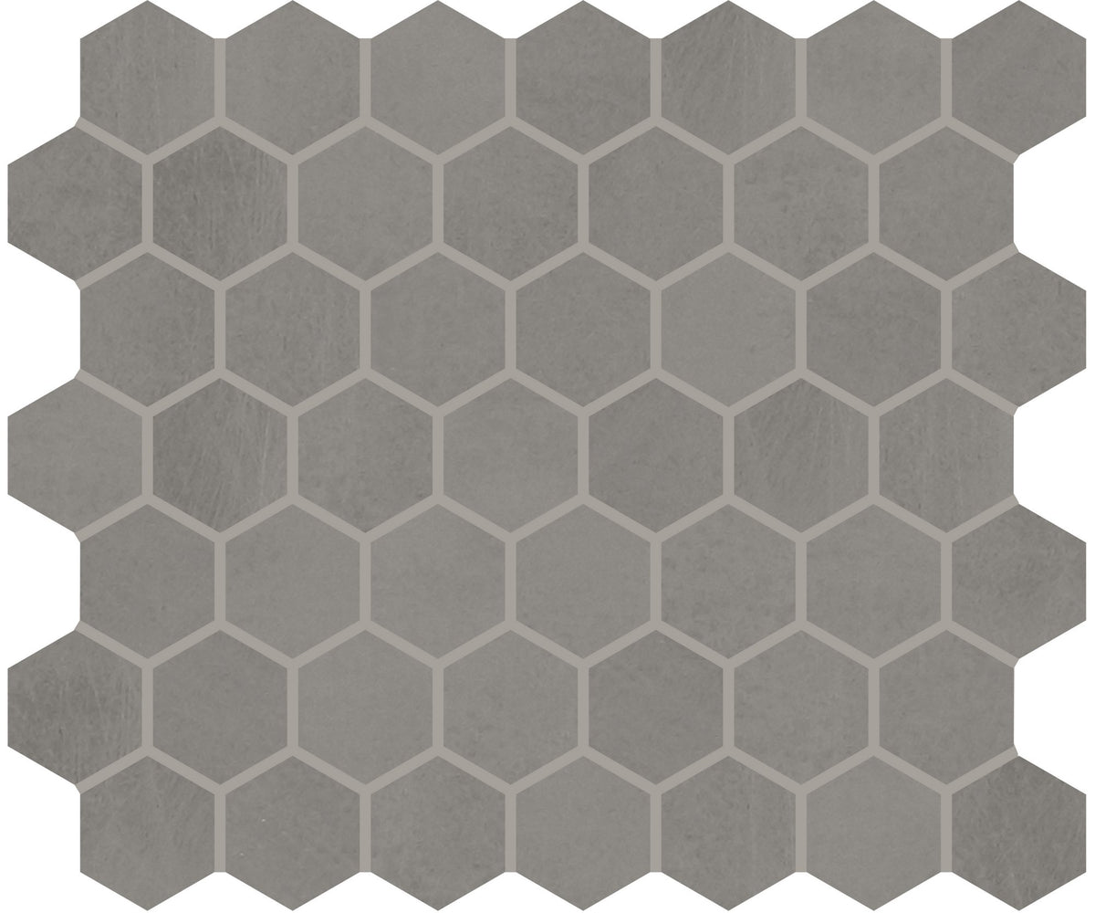Marazzi Moroccan Concrete Gray, Hexagon, 1.5, Matte | SKU MC5215HEXMS1P2
