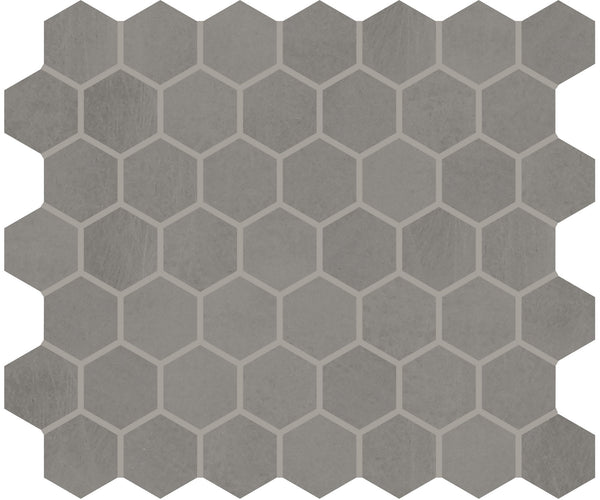 Marazzi Moroccan Concrete Gray, Hexagon, 1.5, Matte | SKU MC5215HEXMS1P2