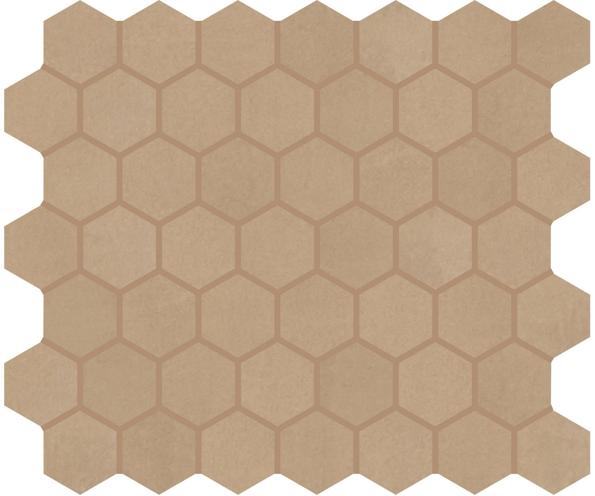 Marazzi Moroccan Concrete Ochre, Hexagon, 1.5, Matte | SKU MC5515HEXMS1P2