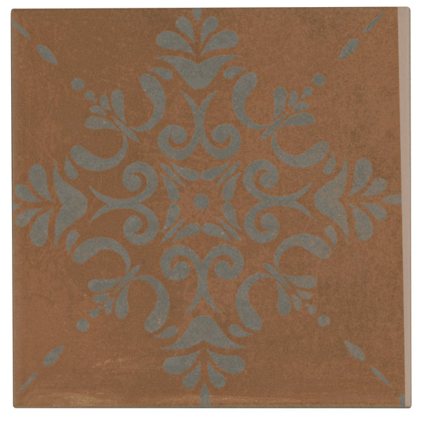 Marazzi Moroccan Concrete Aziza - Terra Cotta, Aziza, 8X8, Matte | SKU MC5988DECO1P2