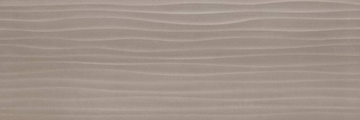 Marazzi Materika Fango, Rectangle, Wave, 16X48, Textured | SKU MT151648WAVE1P