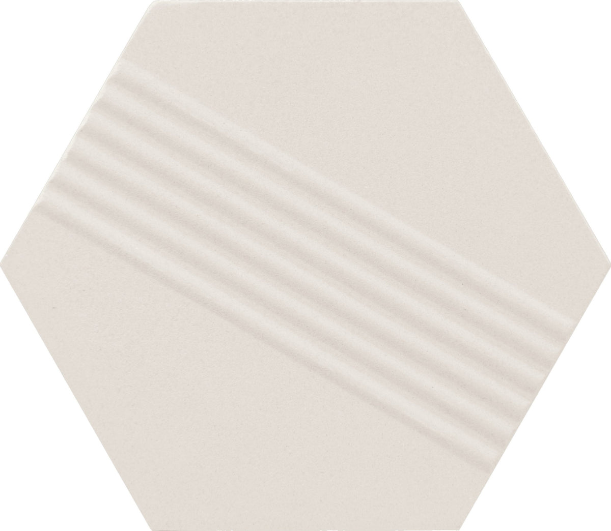 Marazzi Rhyme and Reason Bone, Hexagon, Ripple Mix, 4, Matte | SKU RR16HEX4MIXMT