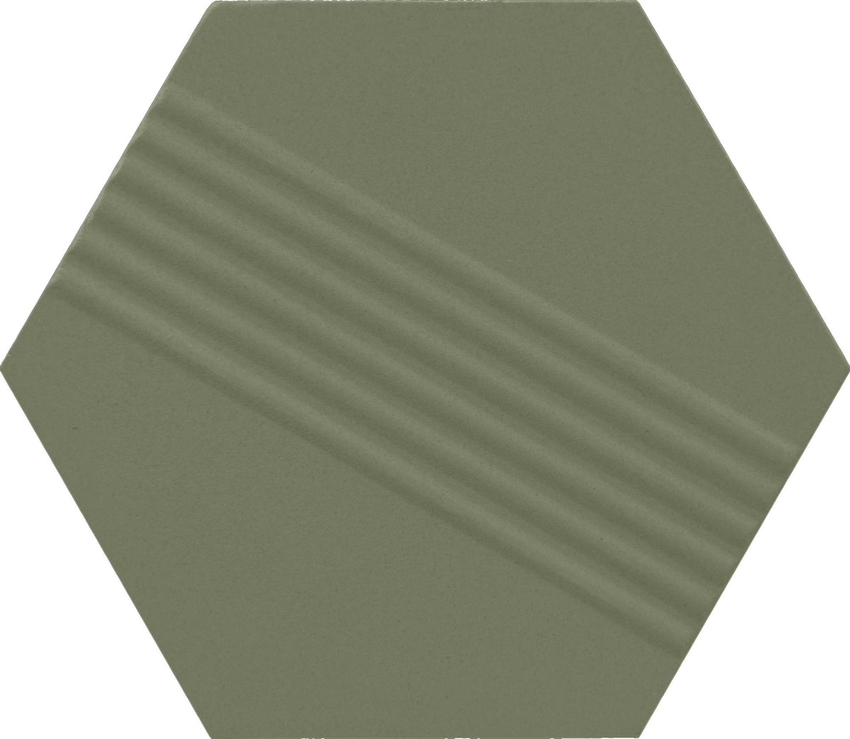 Marazzi Rhyme and Reason Artichoke, Hexagon, Ripple Mix, 4, Matte | SKU RR19HEX4MIXMT