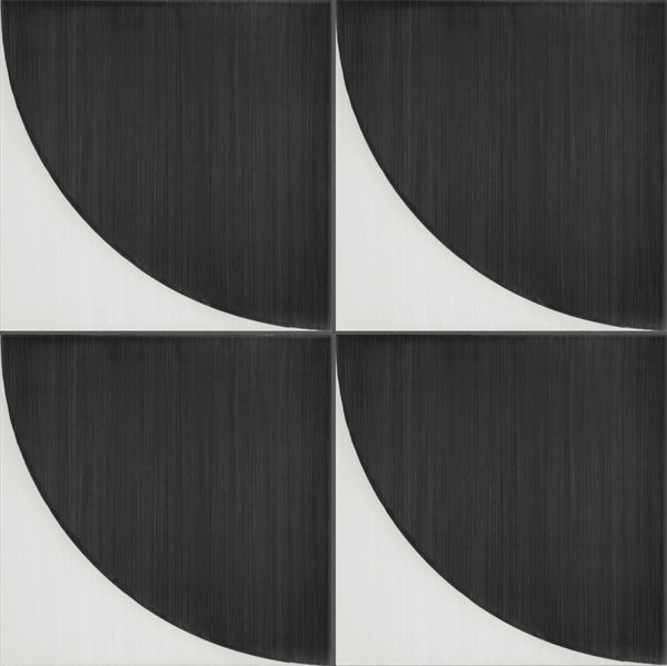 Marazzi Scenario Group 2 Nero Convex, Square, Convex, 8X8, Matte | SKU SR27881P