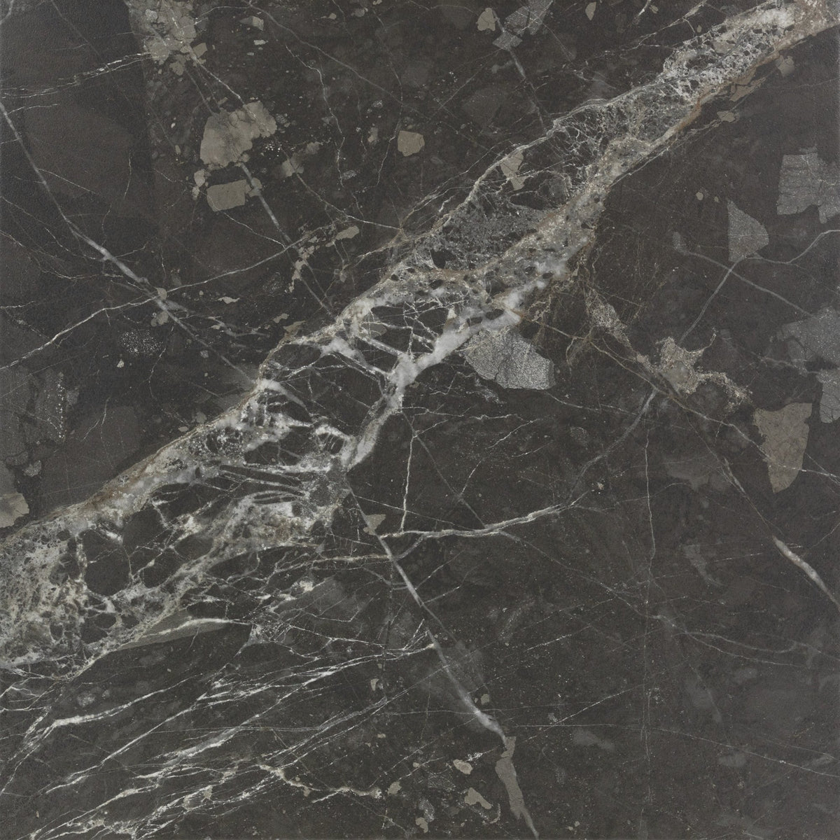 Marazzi Savoir Noir, Square, 24X24, Matte | SKU SV14SQU2424MT