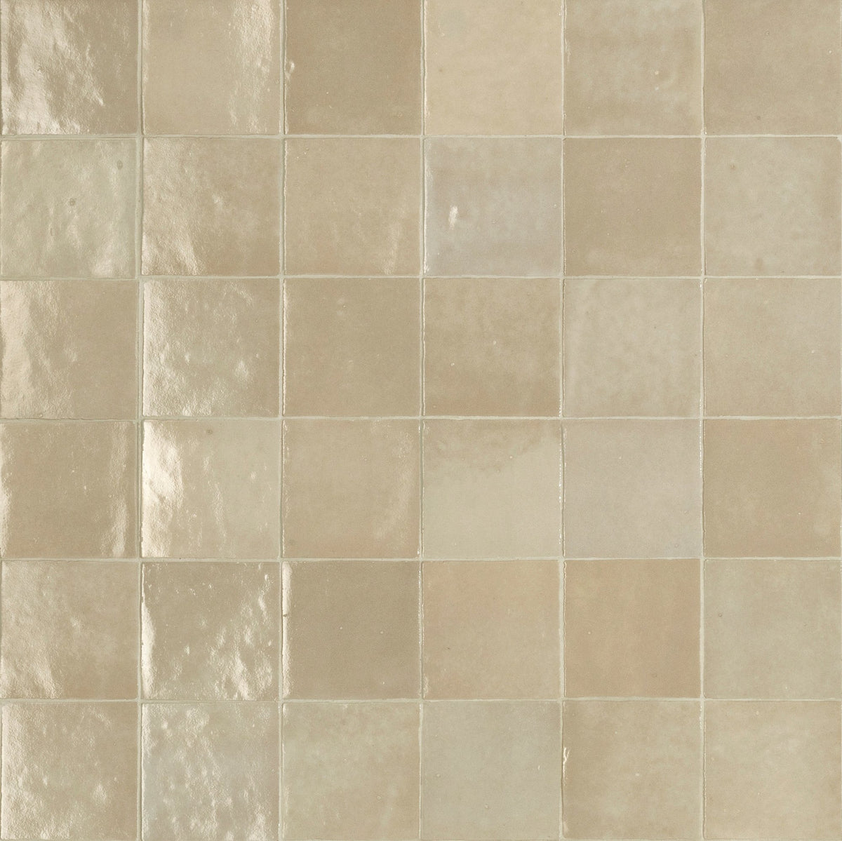 Marazzi Zellige Neo Lana, Square, Undulated, 4X4, Glossy | SKU ZL07SQU44UND1P4