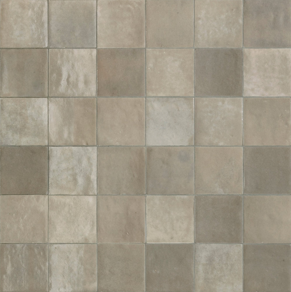 Marazzi Zellige Neo Argilla, Square, Undulated, 4X4, Glossy | SKU ZL08SQU44UND1P4