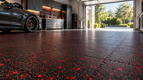 Ecore Interlocking Tile - L1, Basic Fit EL05 Rippin Red