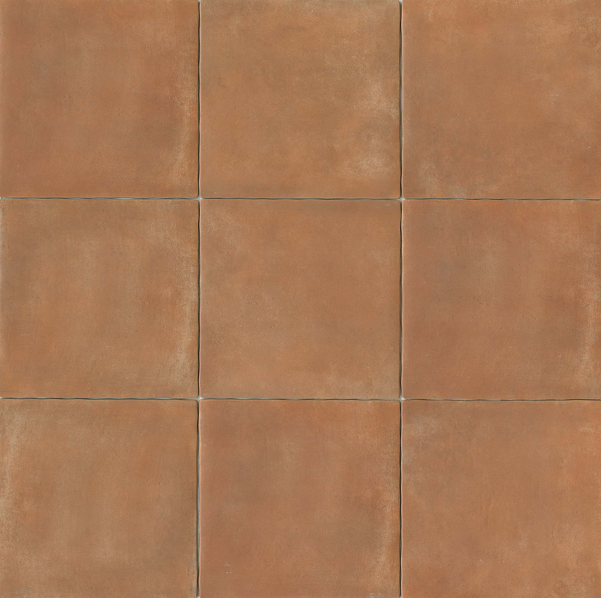Bedrosians Cotto Nature 14" x 14" Matte Floor & Wall Tile in Siena | Item Code NATCOTSIE1414M