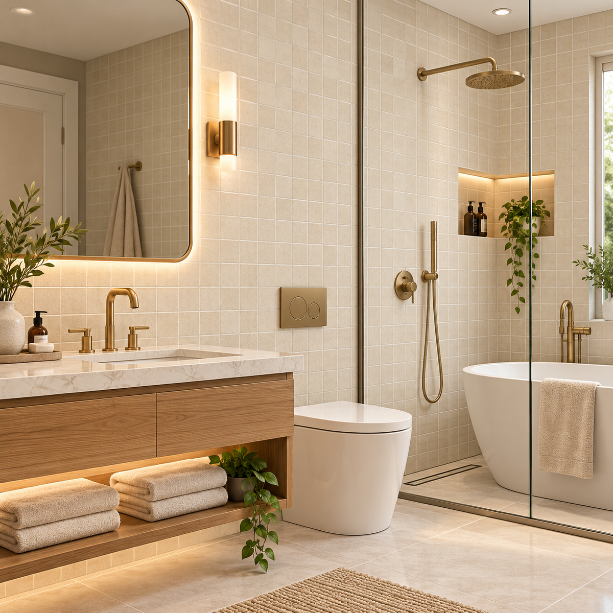 CEMENTIQUE TALC 2X2 MATTE MOSAIC