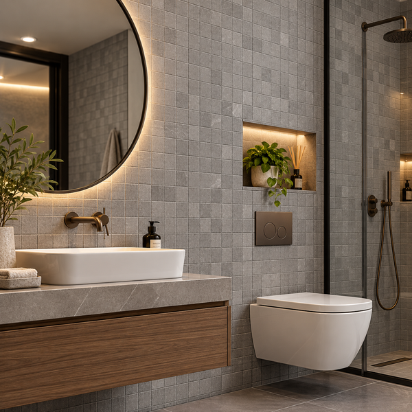 ELBE ASH 2X2 LAPPATO MOSAIC 3D
