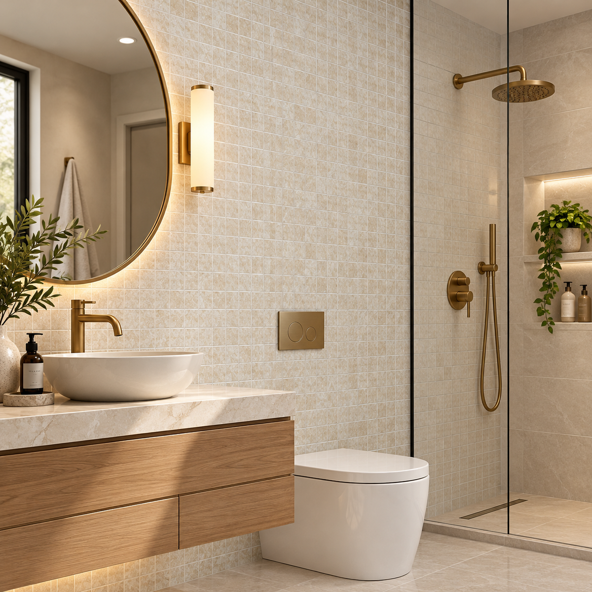 LEGIONS TAJA IVORY 2X2 MATTE MOSAIC