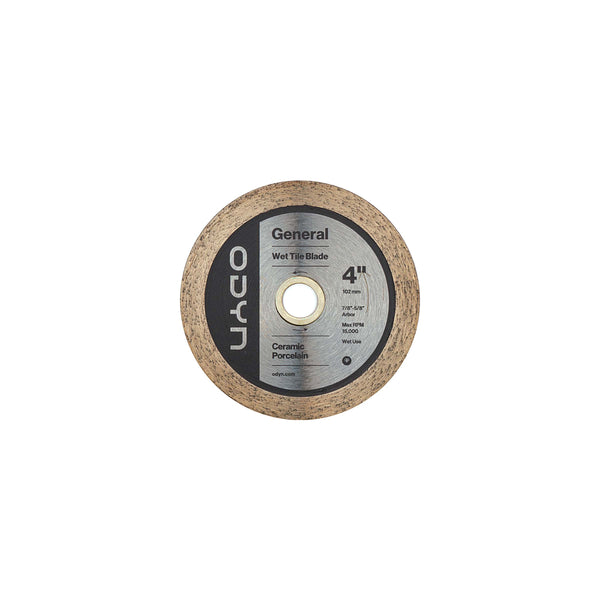 Bedrosians Odyn 4 in. General Wet Tile Blade | Item Code ODYBLADECR4ST
