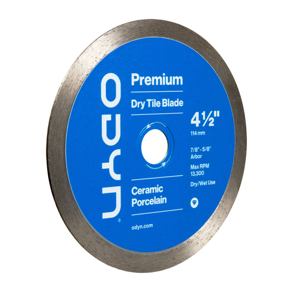 Bedrosians Odyn 4-1/2 in. Premium Dry Tile Blade | Item Code ODYBLADEDRYCR45P