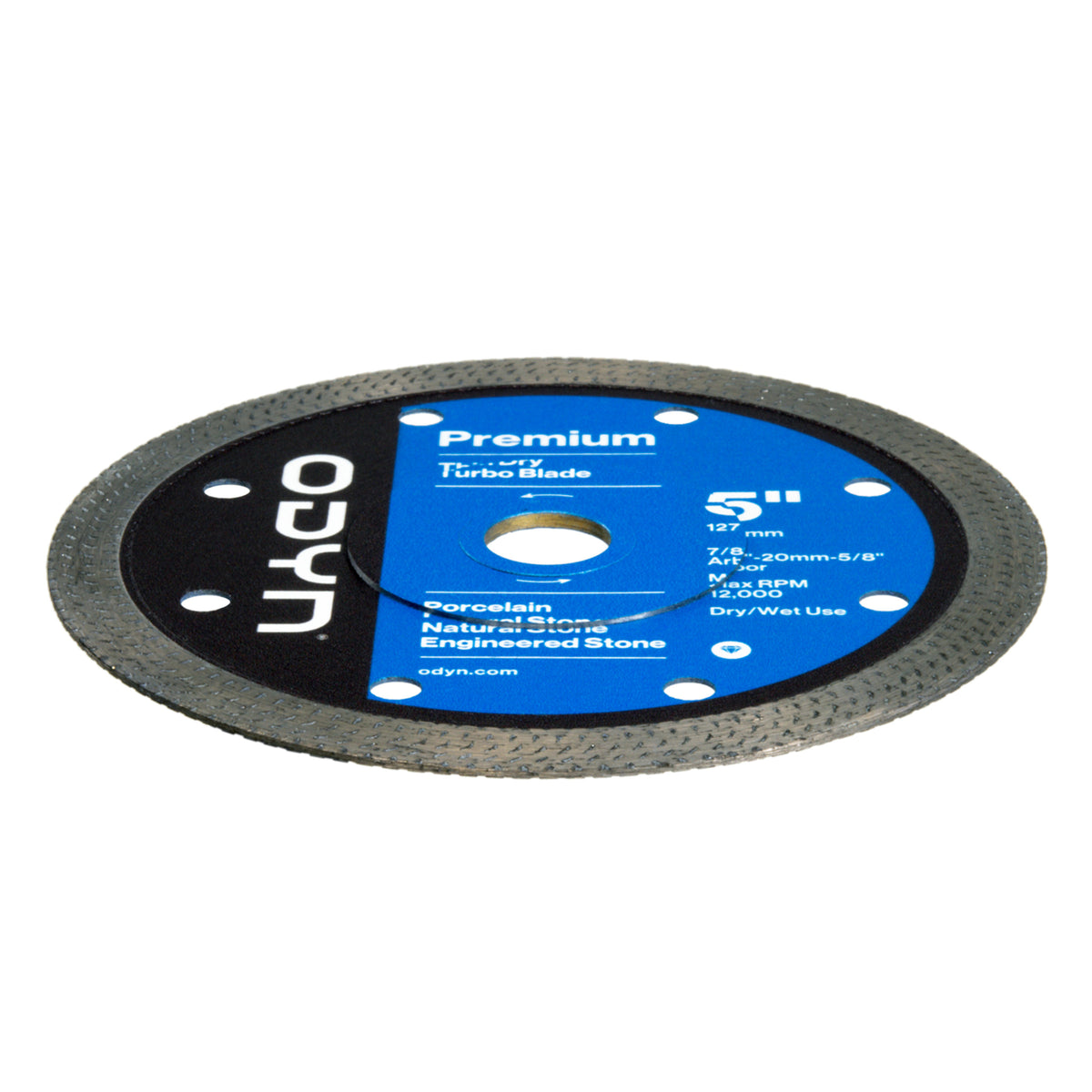 Bedrosians Odyn 5 in. Premium Thin Dry Turbo Blade | Item Code ODYBLADETT5SU