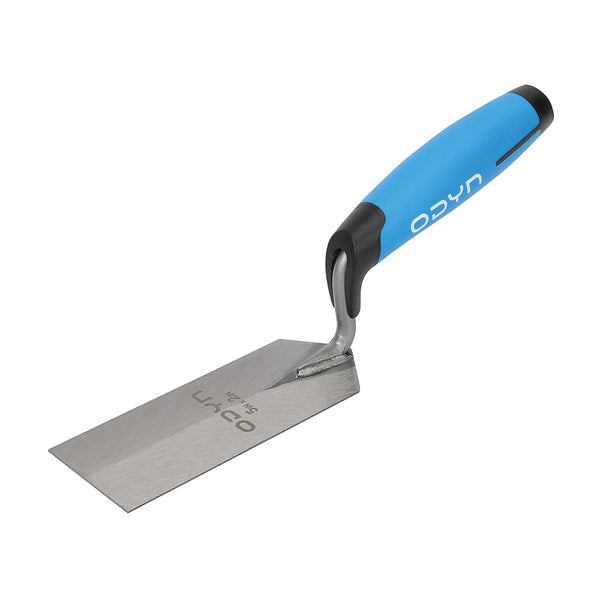 Bedrosians Odyn 5 in. x 2 in. Margin Trowel with Comfort Grip Handle | Item Code ODYTROSSMA25SH