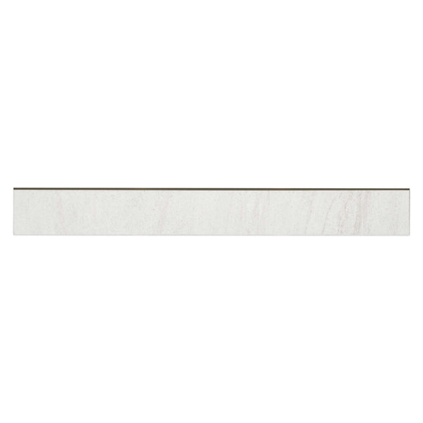Bedrosians Purestone 3" x 24" Trim in Bianco | Item Code PIEPURBIS324
