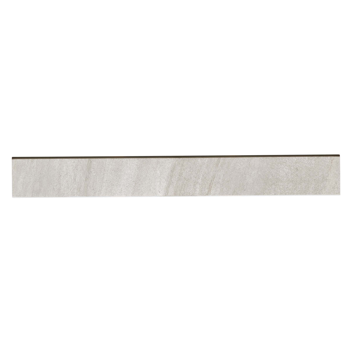 Bedrosians Purestone 3" x 24" Trim in Grigio | Item Code PIEPURGRS324