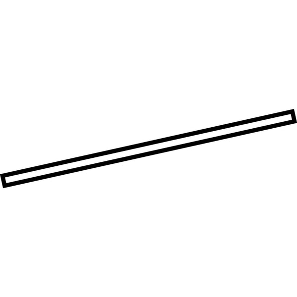 Zellige Neo Turchese, Jolly, 4 Pieces per Card, 1/2X12, Glossy: official Marazzi trim profile drawing (shape S1212J)