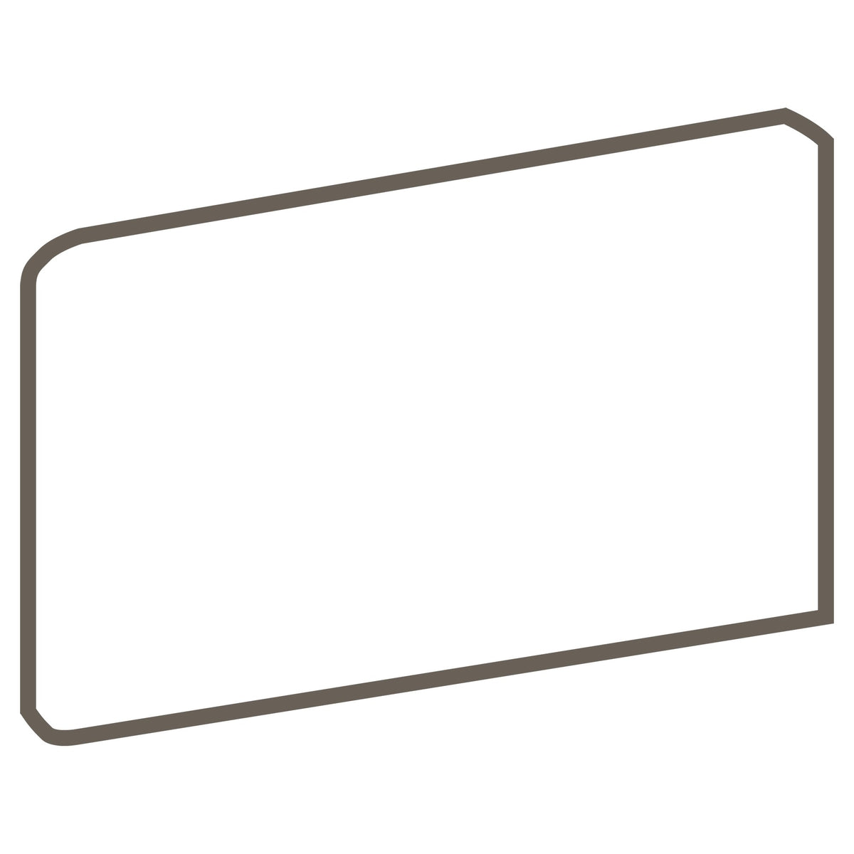Daltile Color Wheel Classic Biscuit, SCR4369M, Bullnose Corner Right, Glossy | Daltile SKU K175SCR4369M1P2