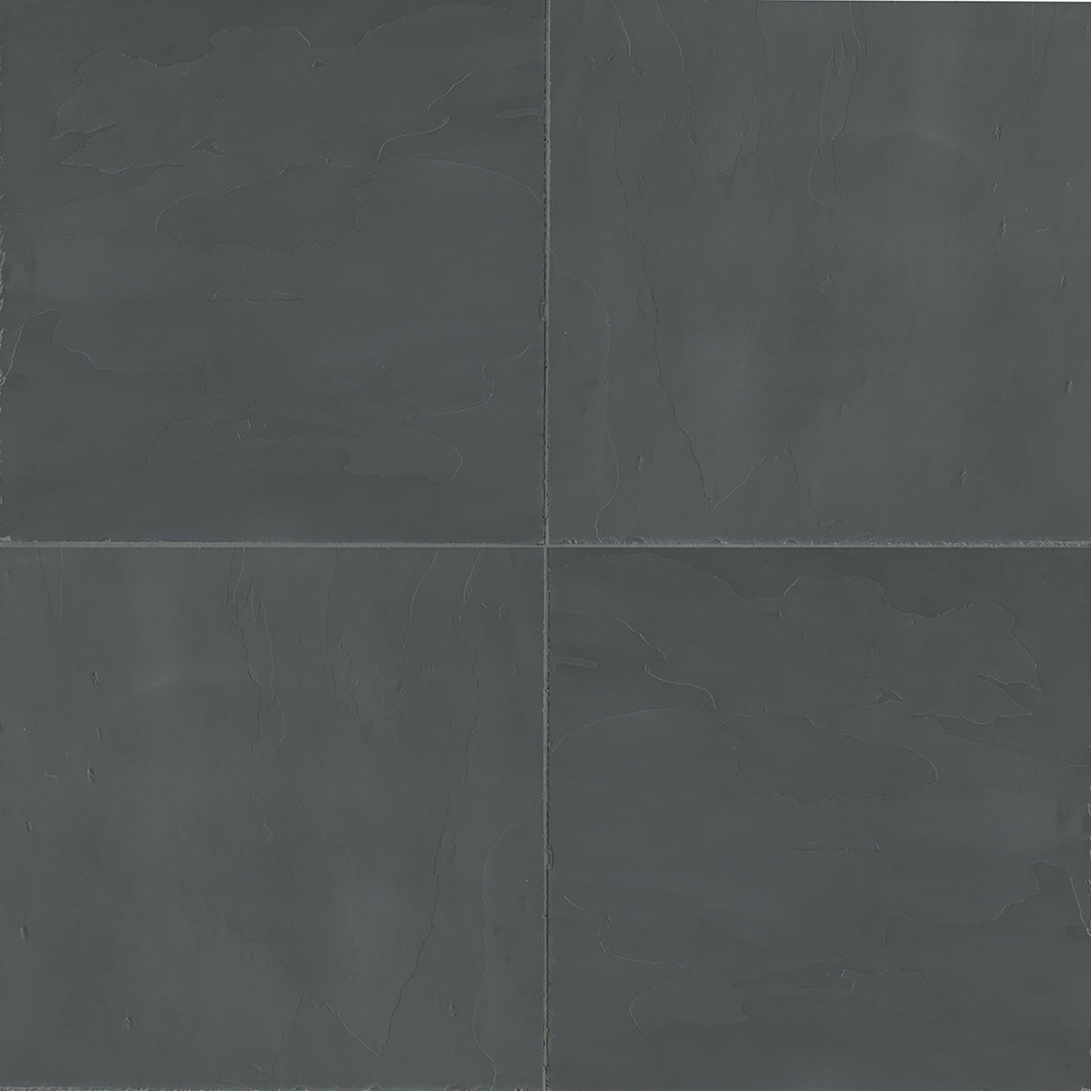 Bedrosians Andhra Black 12" x 12" Gauged Slate Tile | Item Code SLTANDBLK1212G