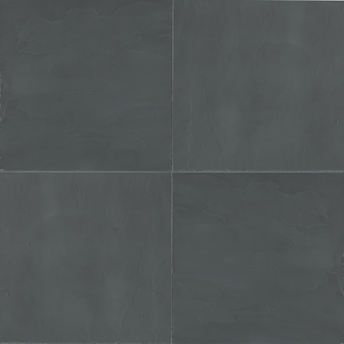 Bedrosians Andhra Black 24" x 24" Gauged Slate Tile | Item Code SLTANDBLK2424G