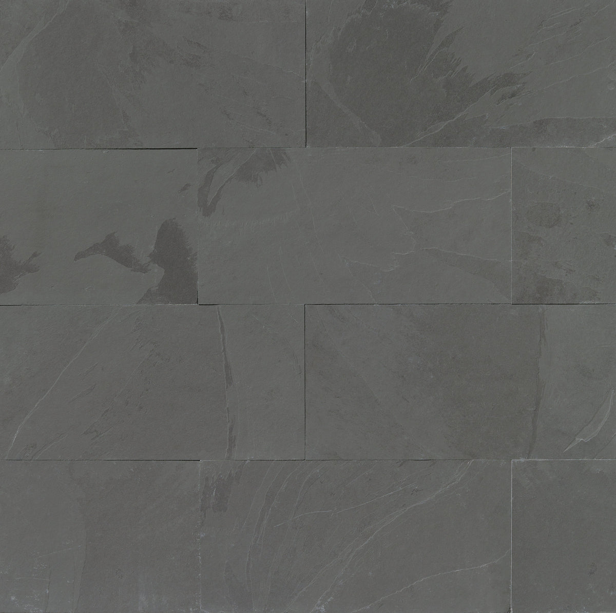 Bedrosians Black Pearl 12" x 24" Gauged Slate Tile | Item Code SLTBLKPRL1224G