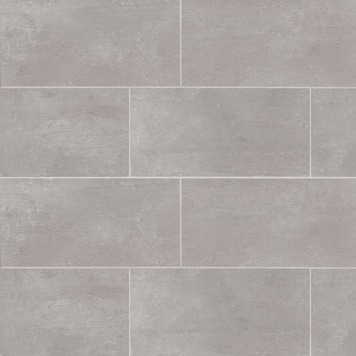 Bedrosians Simply Modern Gray Concrete-Look Porcelain Floor & Wall Tile 12x24 - Honed Matte | Item Code STPSIMGR1224