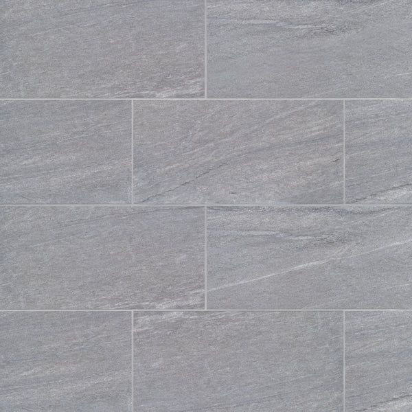 Bedrosians Urban 2.0 12" x 24" Floor & Wall Tile in Lava Grey | Item Code STPURBLAV1224