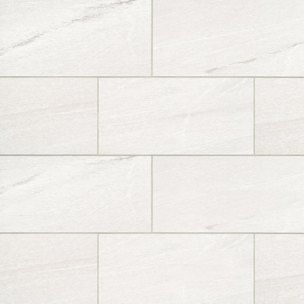 Bedrosians Urban 2.0 12" x 24" Floor & Wall Tile in Nova White | Item Code STPURBNOV1224