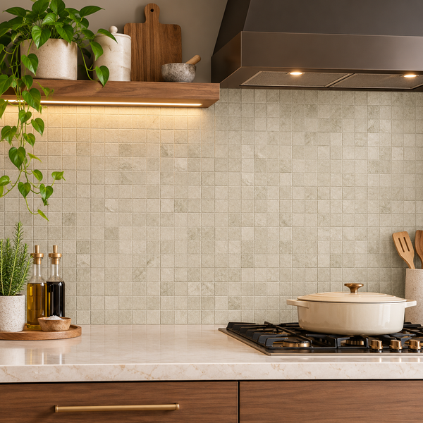 ELBE SAND 2X2 LAPPATO MOSAIC 3D