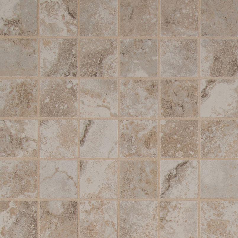 NAPA BEIGE 2X2 MOSAICS MATTE