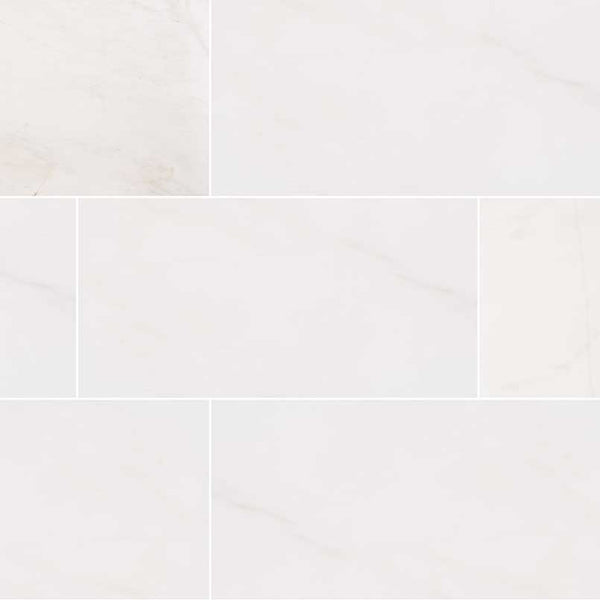 Bianco Dolomite 12X24X0.38" Pol Beveled