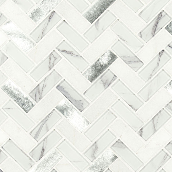 Bytle Bianco Herringbone 6mm, MSI product image