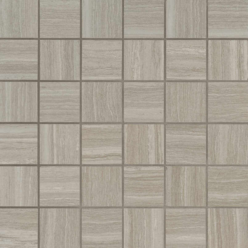 CHARISMA SILVER 2X2 MOSAIC MATTE