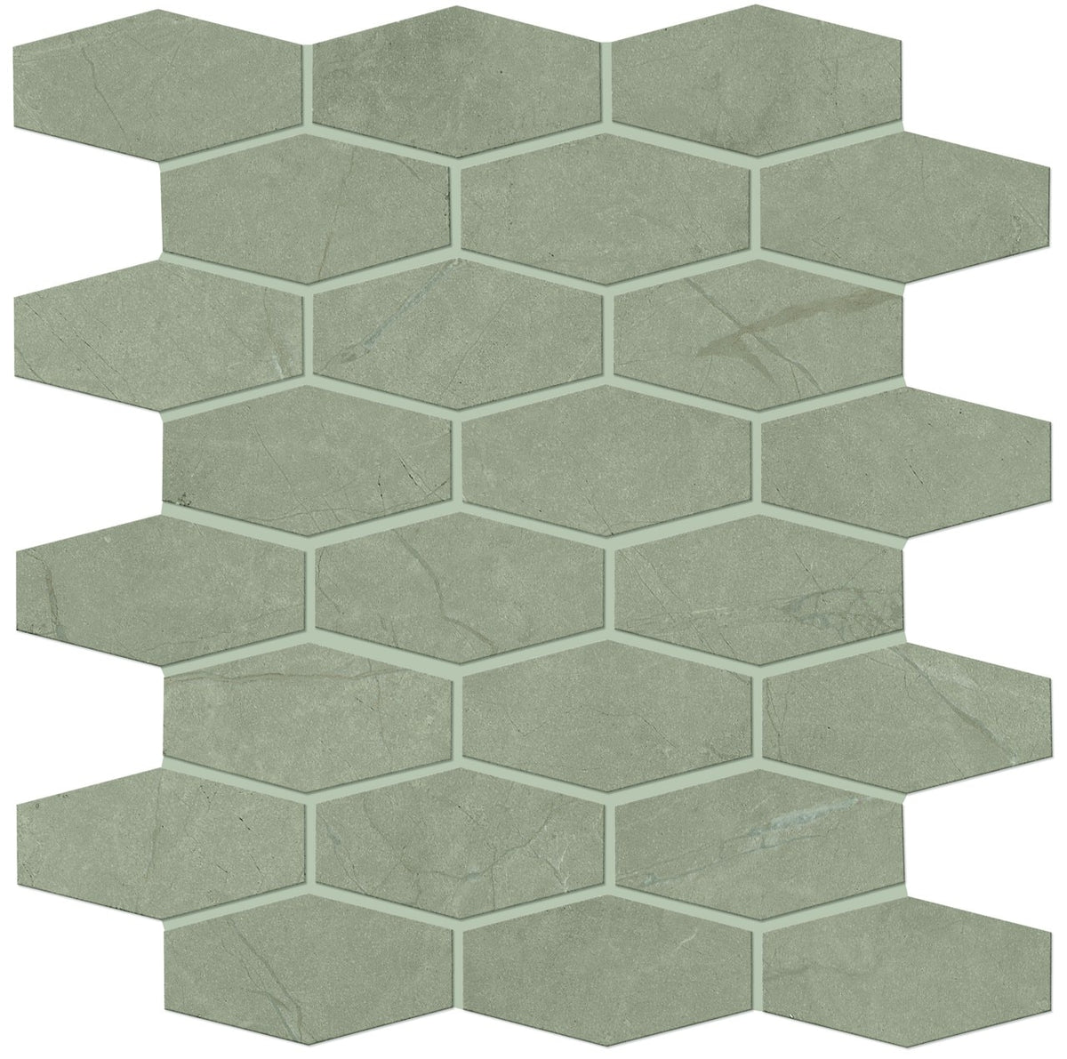 Marazzi Classentino Marble Coliseum Gray, Linear Hexagon, 2X3, Matte | SKU CT3223HEXMSMT