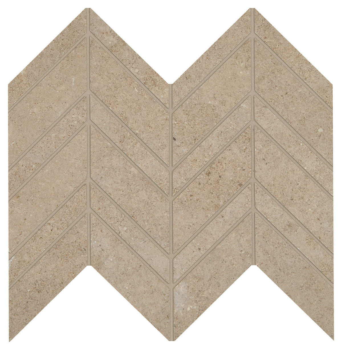 Marazzi Modern Formation Overland Beige, Chevron, Matte | SKU MF02CHEVRMS1P2