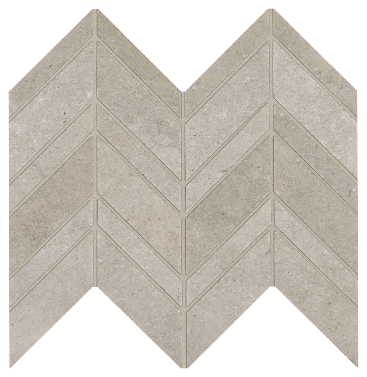 Marazzi Modern Formation Headland Fog, Chevron, Matte | SKU MF04CHEVRMS1P2