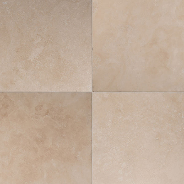 Durango Cream 12x12x.37 Honed BVL