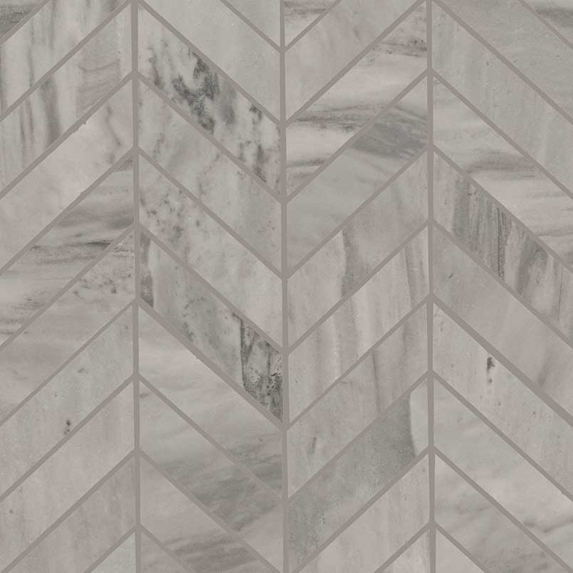 EDEN BARDIGLIO CHEVRON MOSAIC 12X15